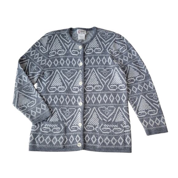 Vinage Knit Sweater Caridgan Small - Picture 1 of 4